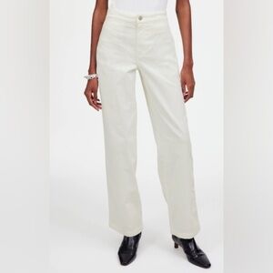 Madewell "Emmett Wide Leg Pant in Corduroy" Pants